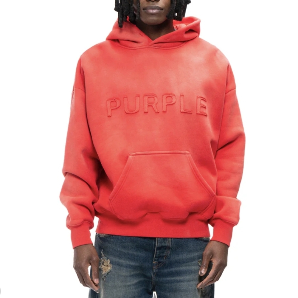 Nwt purple faded hoodie mens sz large
